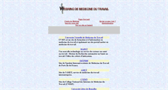 Desktop Screenshot of medtrav.uvmt.org